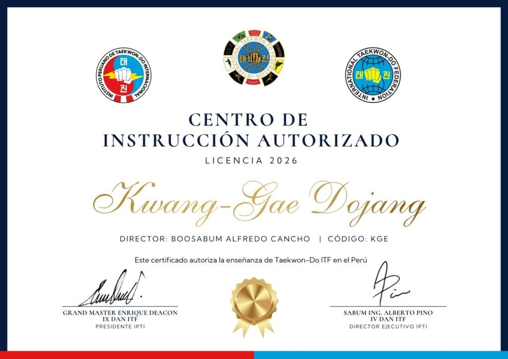 Licencia Kwang-Gae 2026